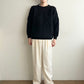 90s Black Design Knit