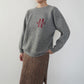 80s Printed Sweater Made in USA