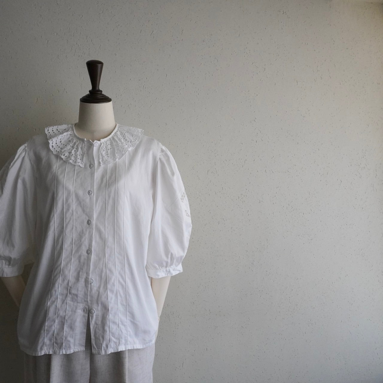 90s Lace Blouse Made in Austria