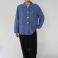 90s Linen Shirt Jacket