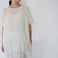90s Linen Top Made in Italy