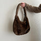 90s "La Maison De La Fausse Fourrrure x SAKS FIFTH AVENUE" Fur Bag Made in France