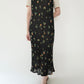 90s Floral Print Sheer Dress Made in Italy