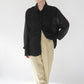 90s Sheer Pleats  Shirt