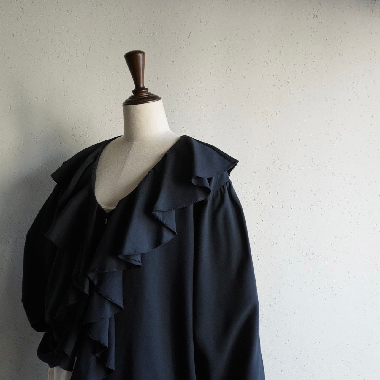 90s Ruffle Blouse Made in USA