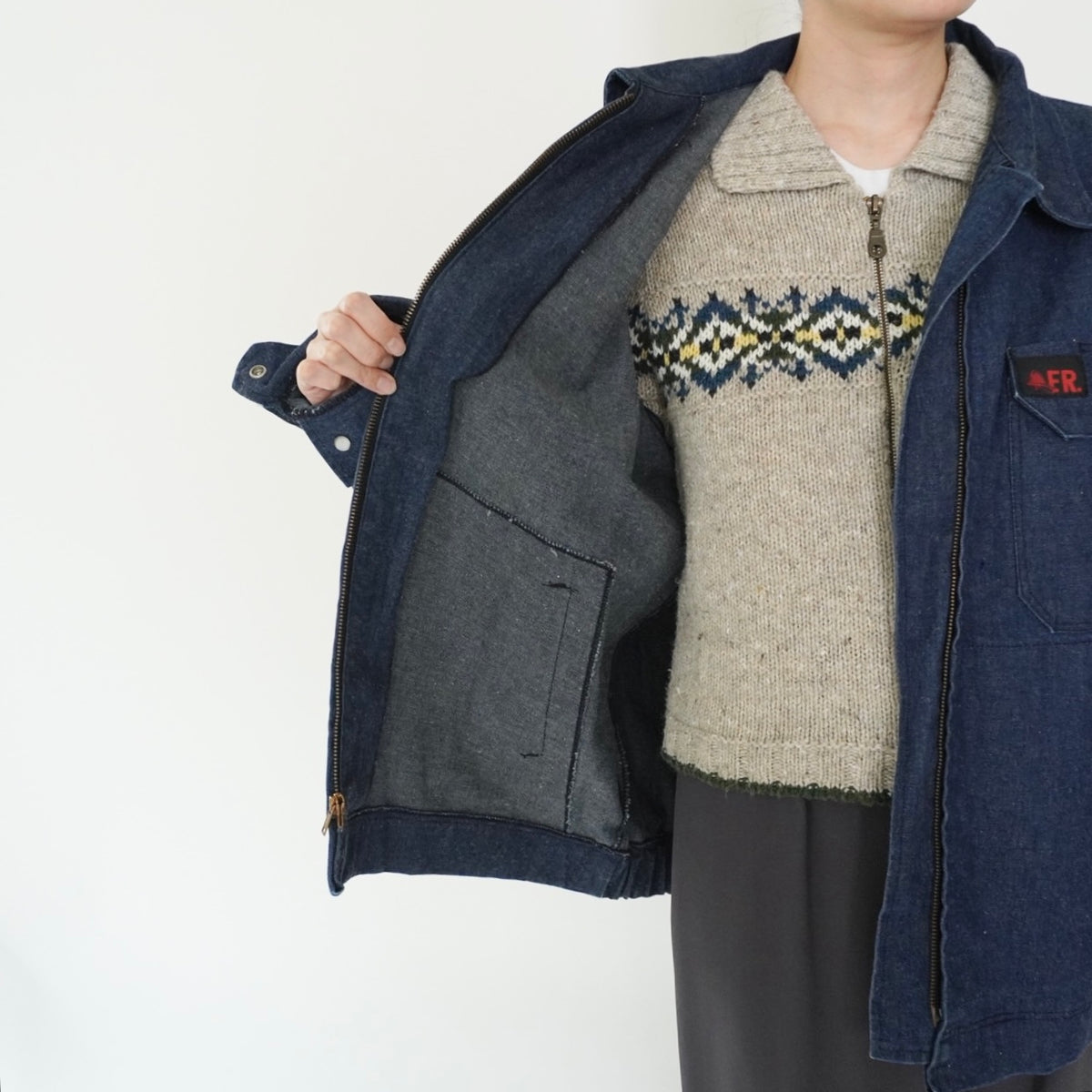 70s Denim Jacket Made in USA