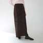 90s Brown  Design Skirt