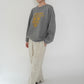 80s Printed Sweater Made in USA