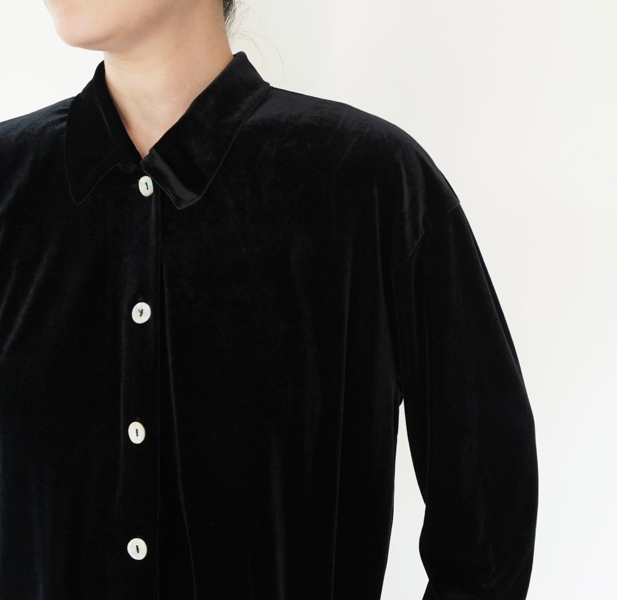 80s Velour Shirt Made in USA
