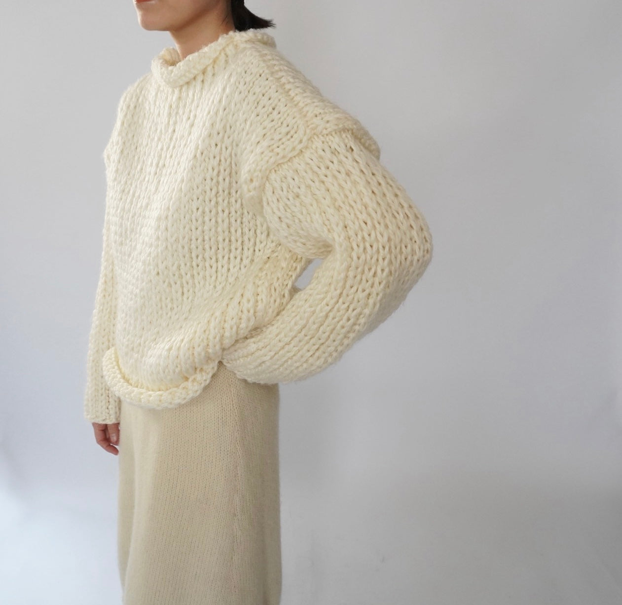 60s  Hand Made Knit