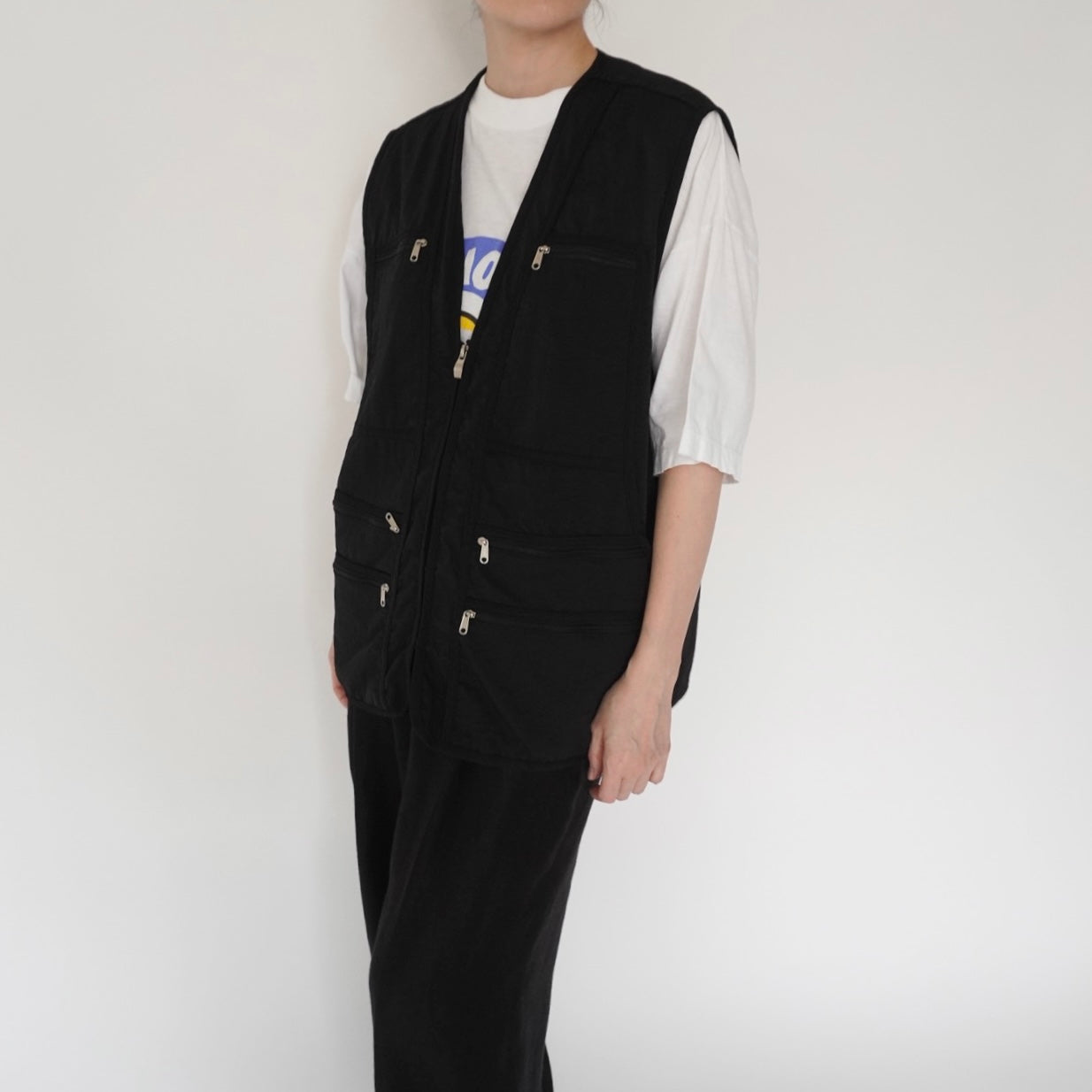 90s Design Zip Vest