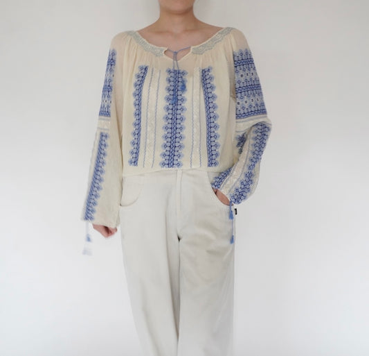 70s Romanian Embroidery Tunic