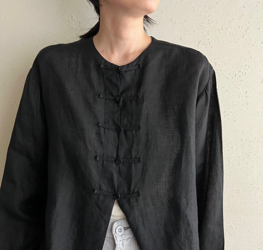 90s Asian Design Blouse Made in Italy