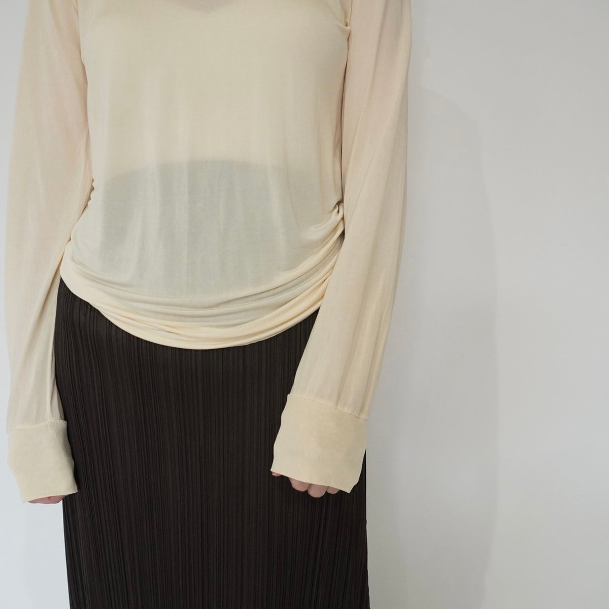 90s Sheer Silk Top