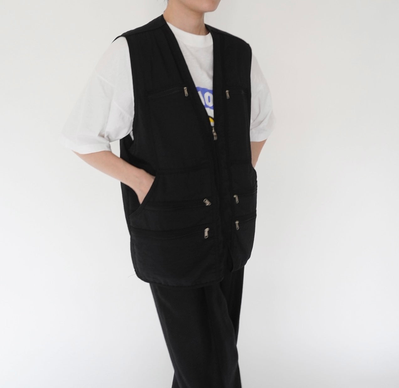 90s Design Zip Vest