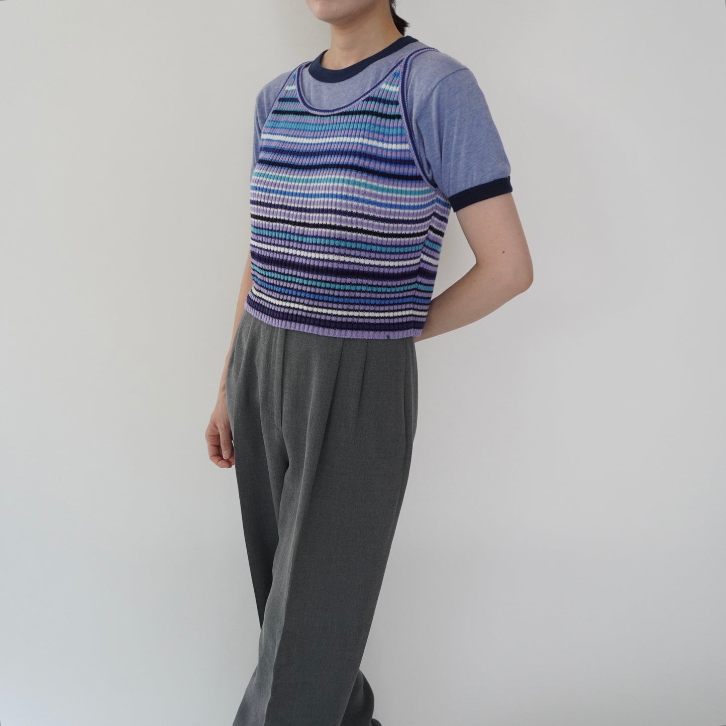 90s Striped Camisole Top