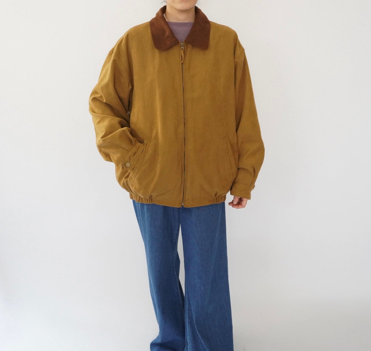 90s Light Brown Jacket