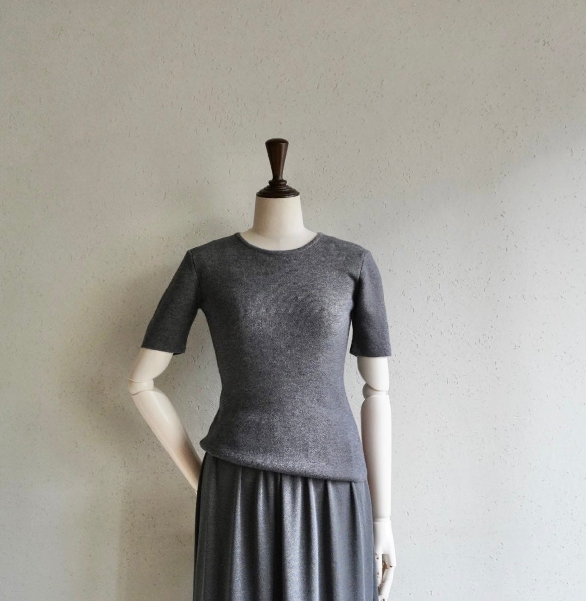 90s Gray Top