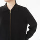 90s Cotton Knit Zip Top