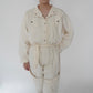 80s EURO Design Ivory Jumpsuit