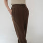 90s Brown Silk Pants