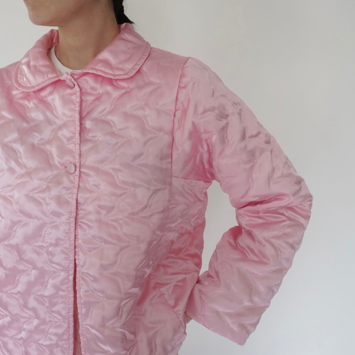 90s Quilted Light Jacket