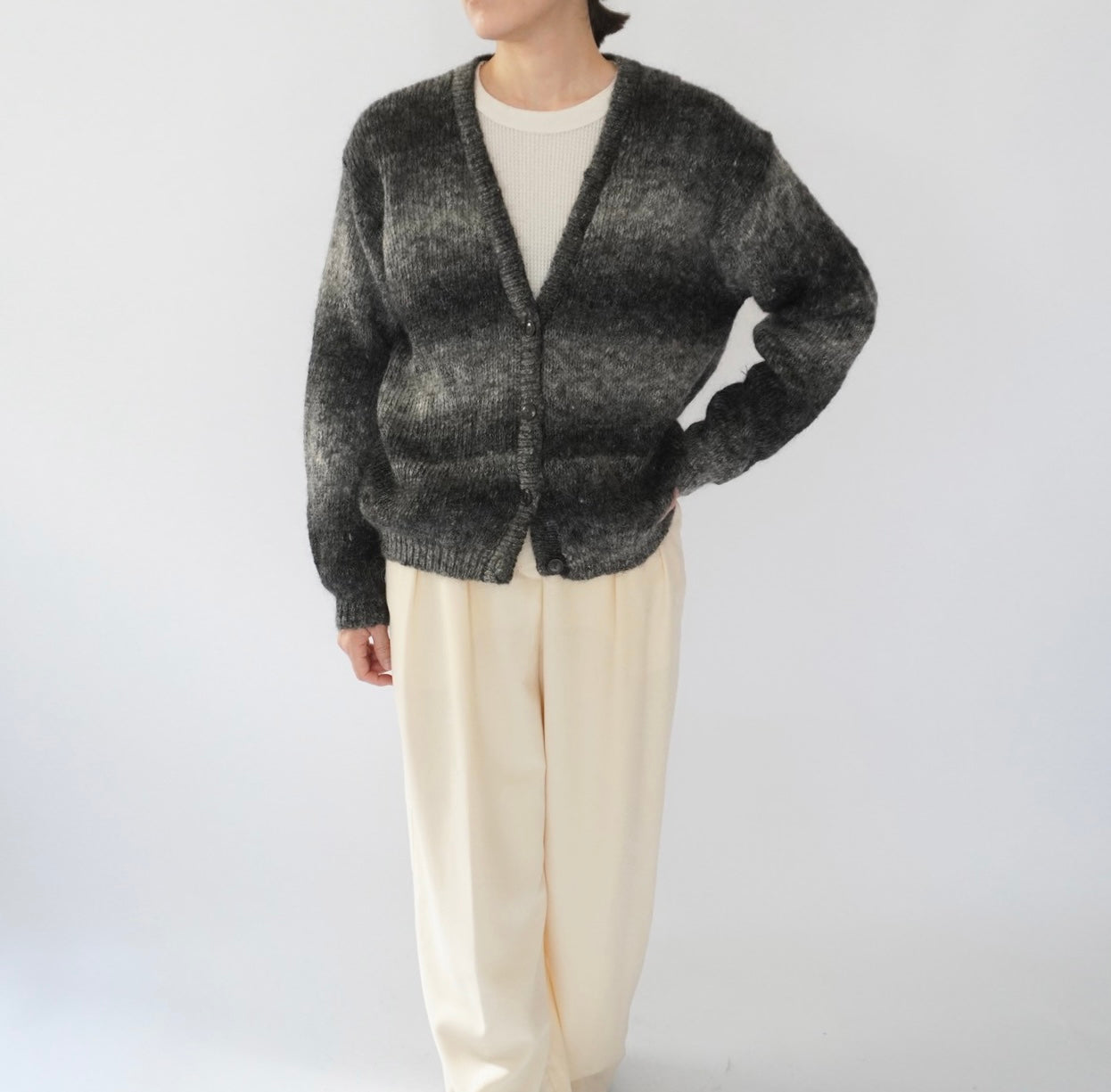90s Design Mohair Cardigan