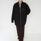 90s Rayon Zip Shirt Jacket