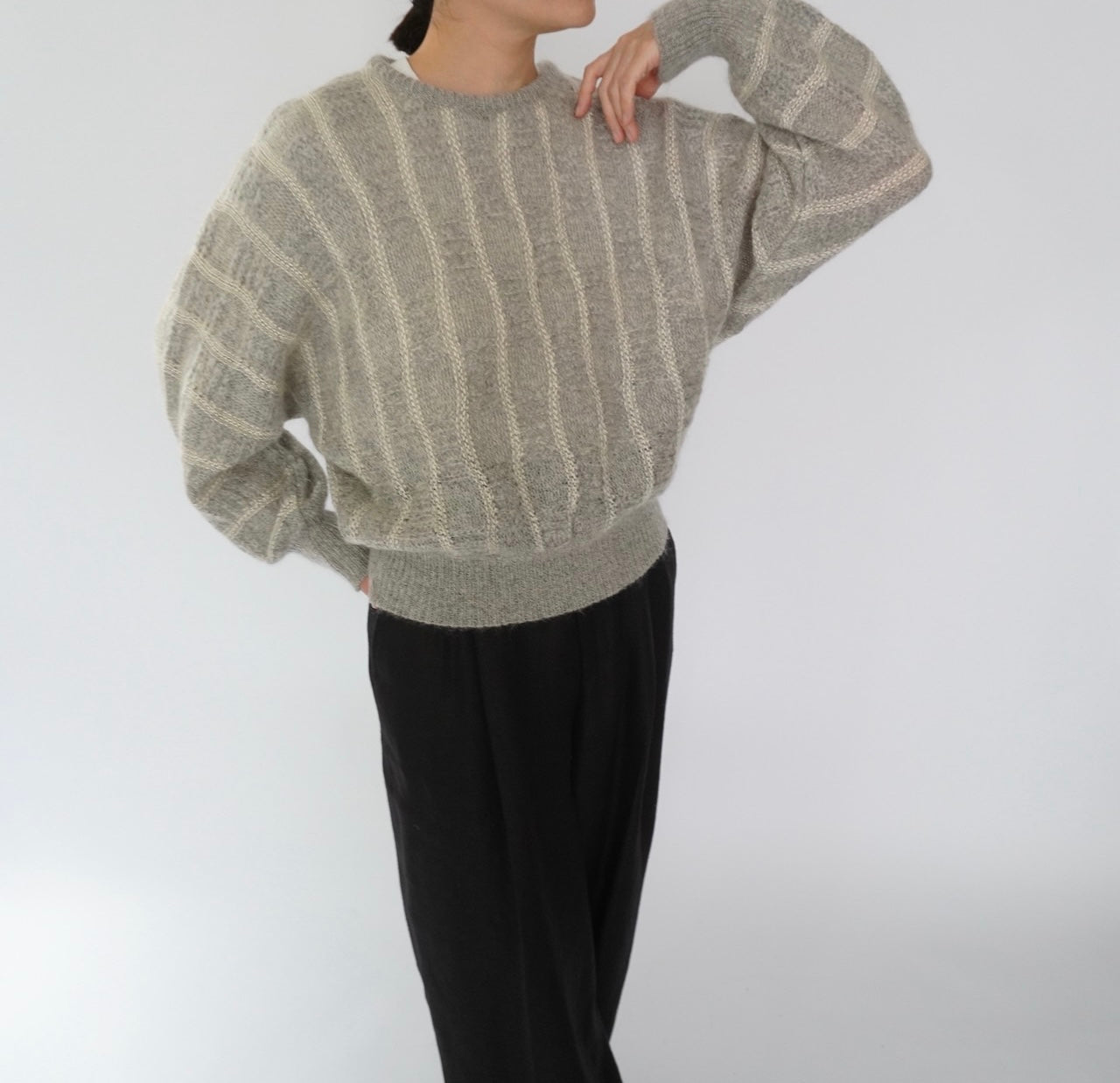 80s EURO Design Mohair Knit