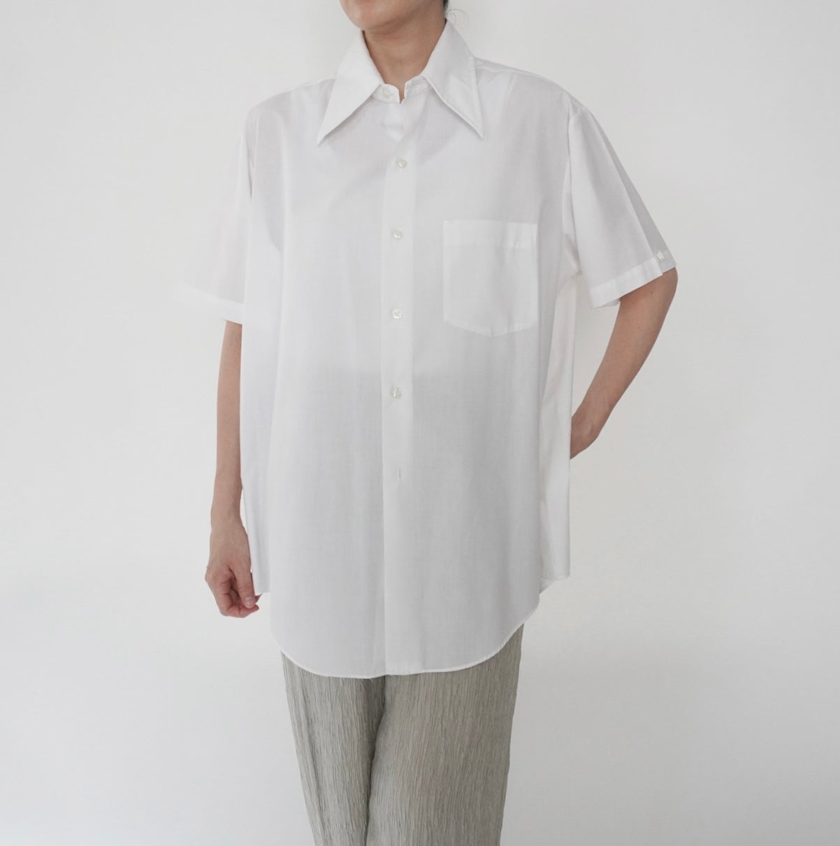 70s White Shirt
