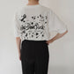 90s Printed Cut Off T-shirt Made in USA