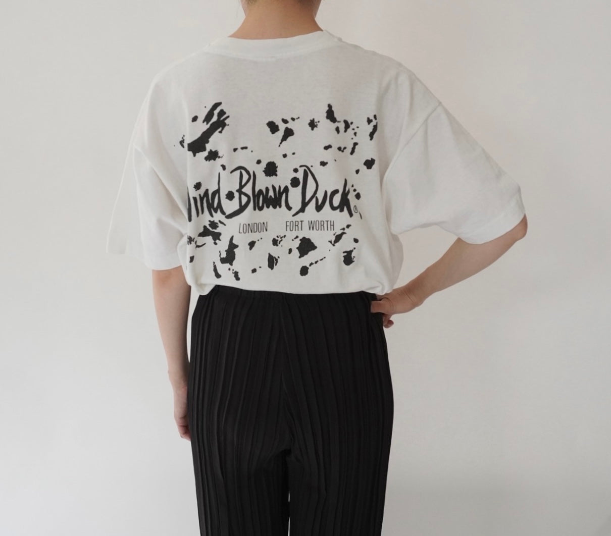 90s Printed Cut Off T-shirt Made in USA