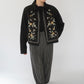 90s Embroidery Wool Jacket