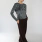 90s Velour Top Made in Italy