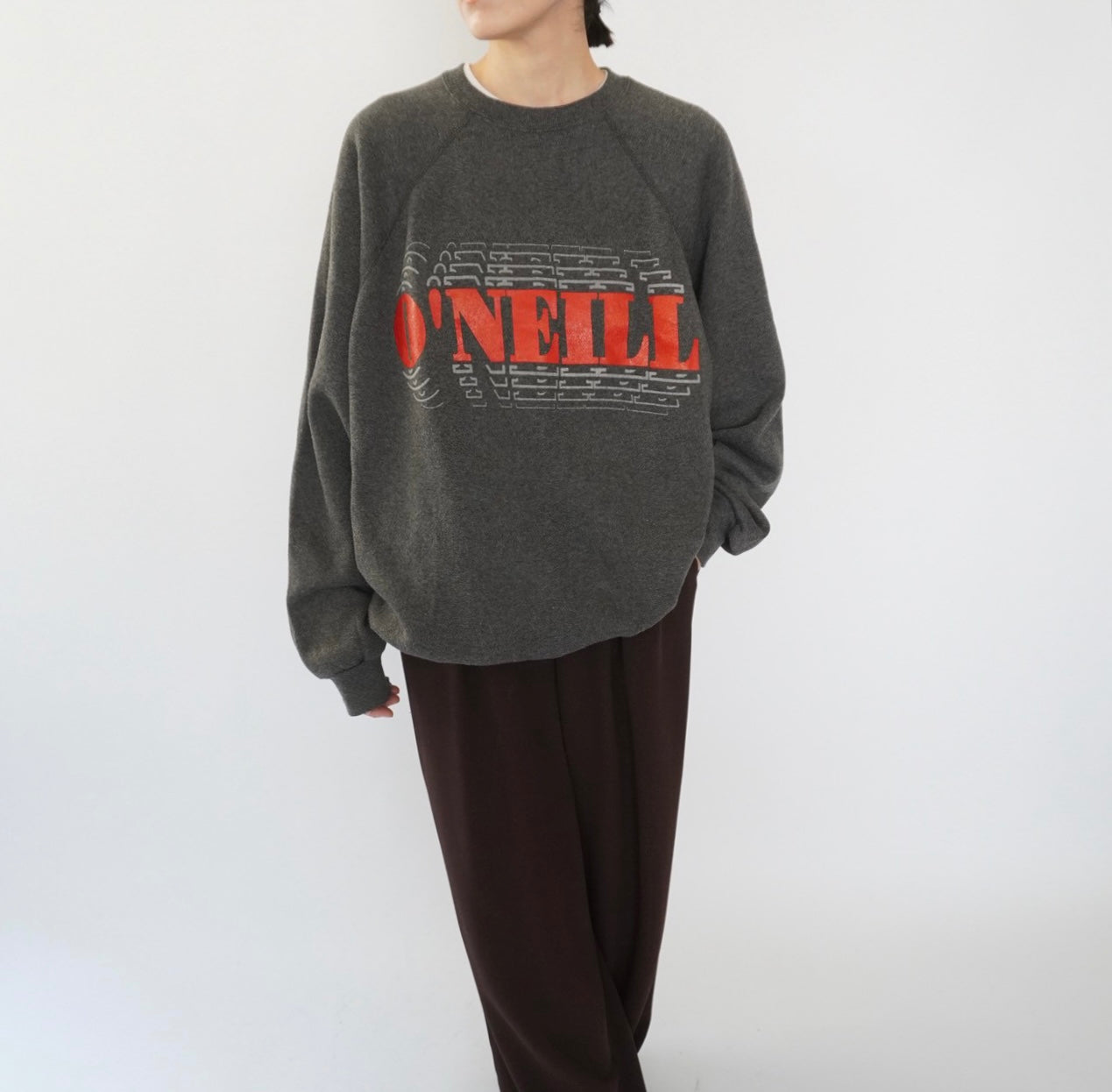 80s Printed Sweater Made in USA