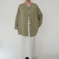 90s Light Khaki Blouse,Jacket