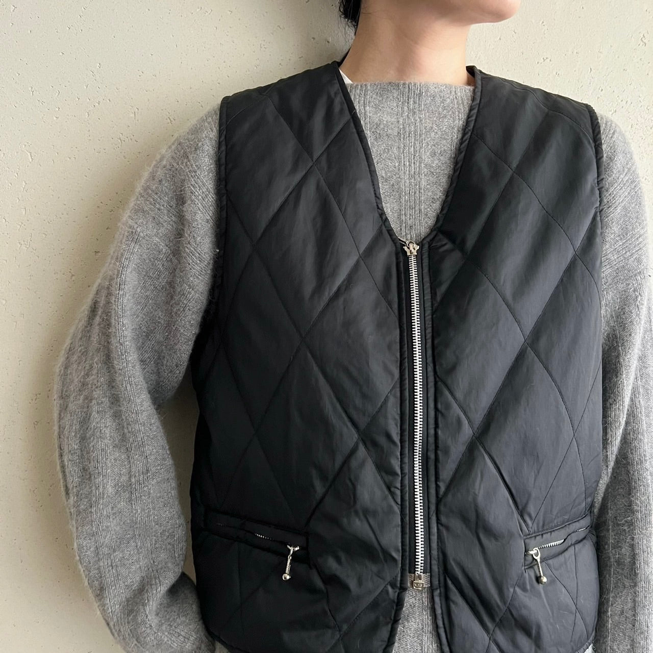 90s EURO Quilted Vest