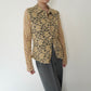 90s Lace Design Shirt Made in USA