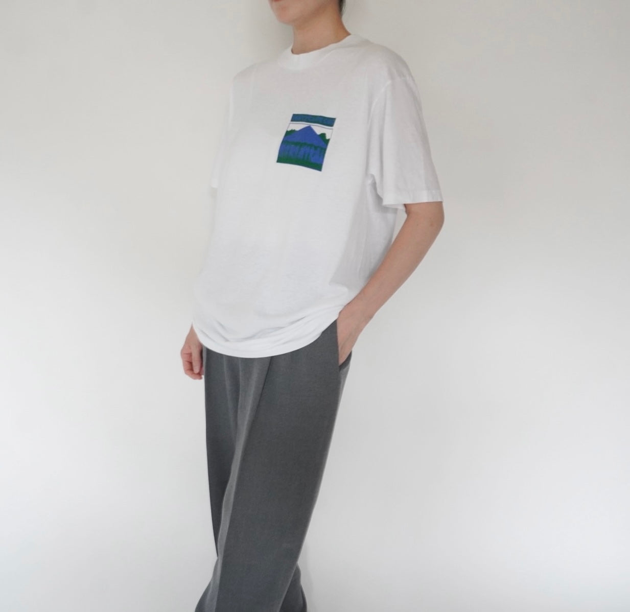80s Printed T-shirt Made in USA