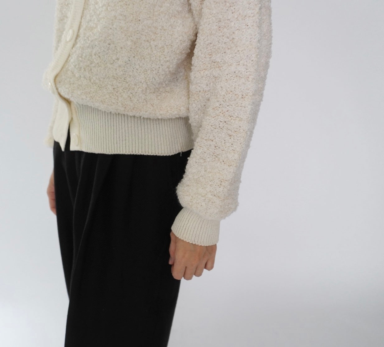 80s Design Knit Cardigan