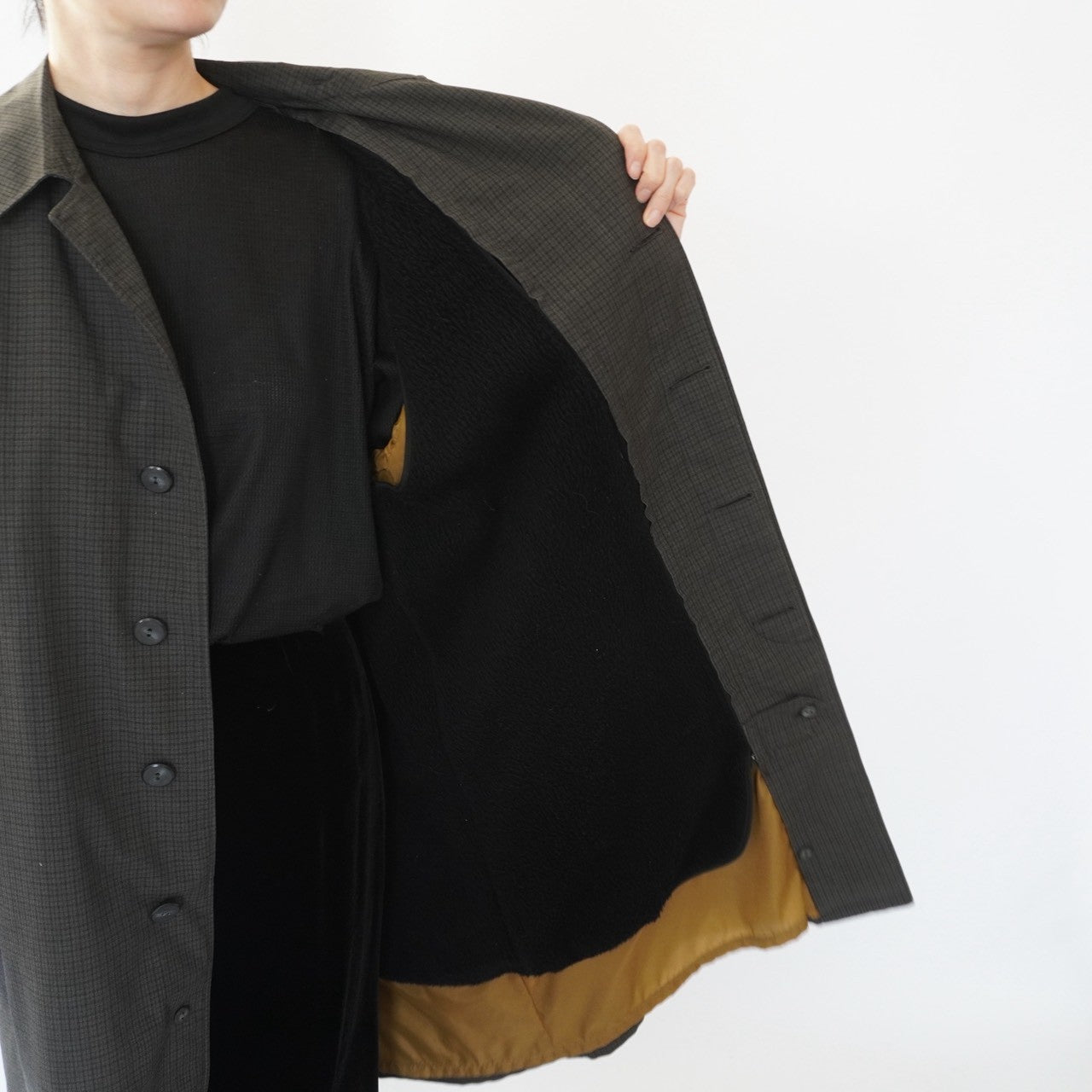 60s "Plymouth" Plaid Coat