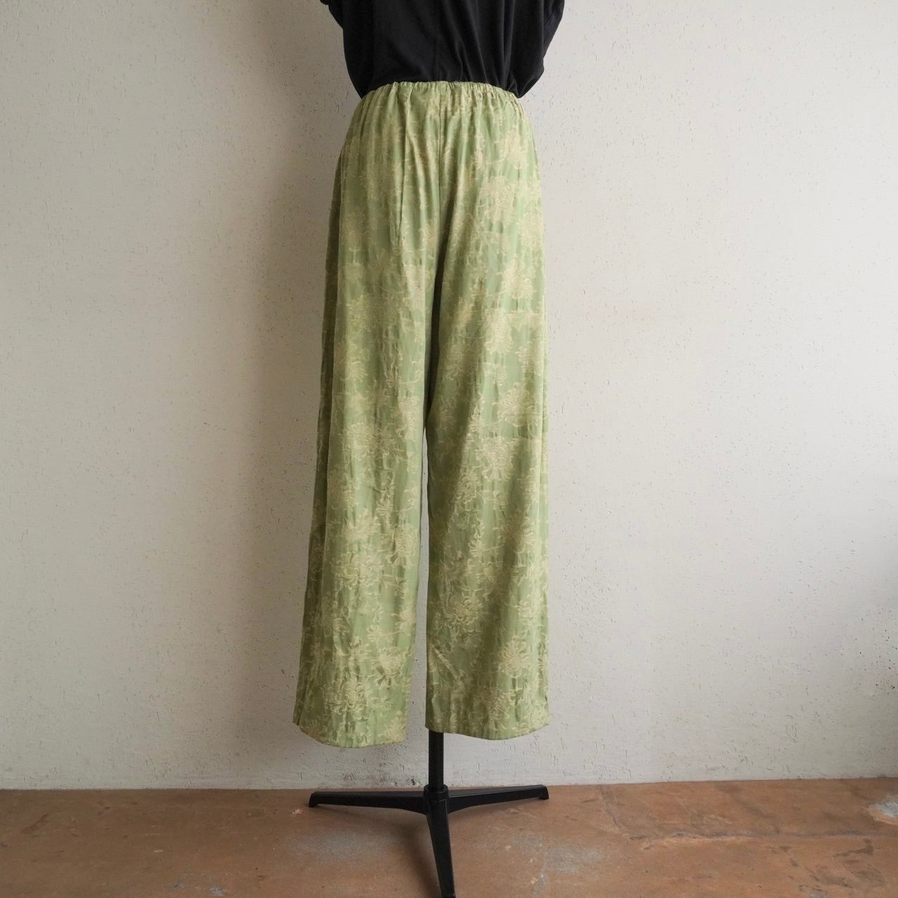 90s Pattern Wide  Pants