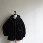 90s Black Velor Jacket