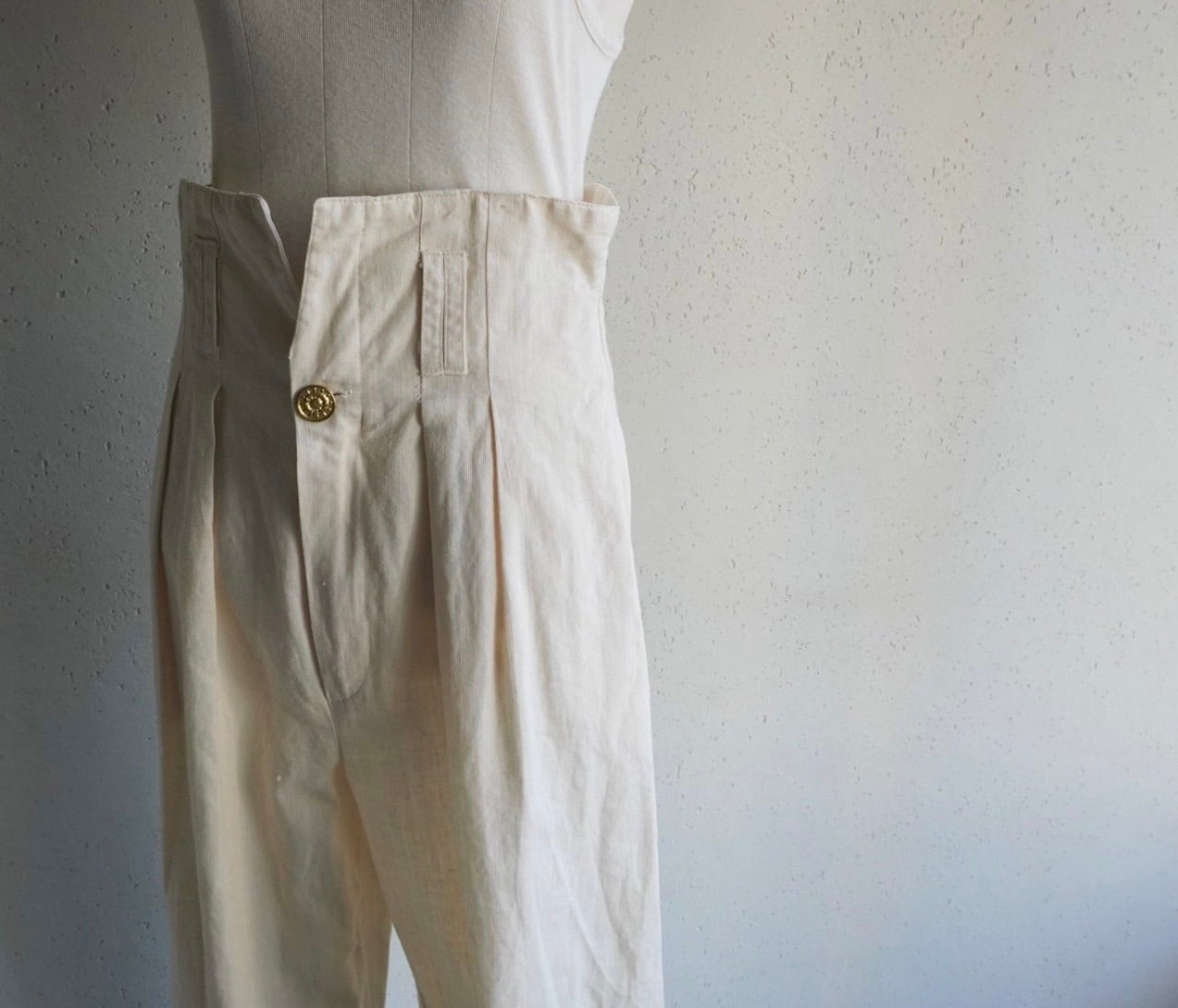 80s EURO High Waisted Wide Pants