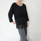 90s Fringe Top Made in USA
