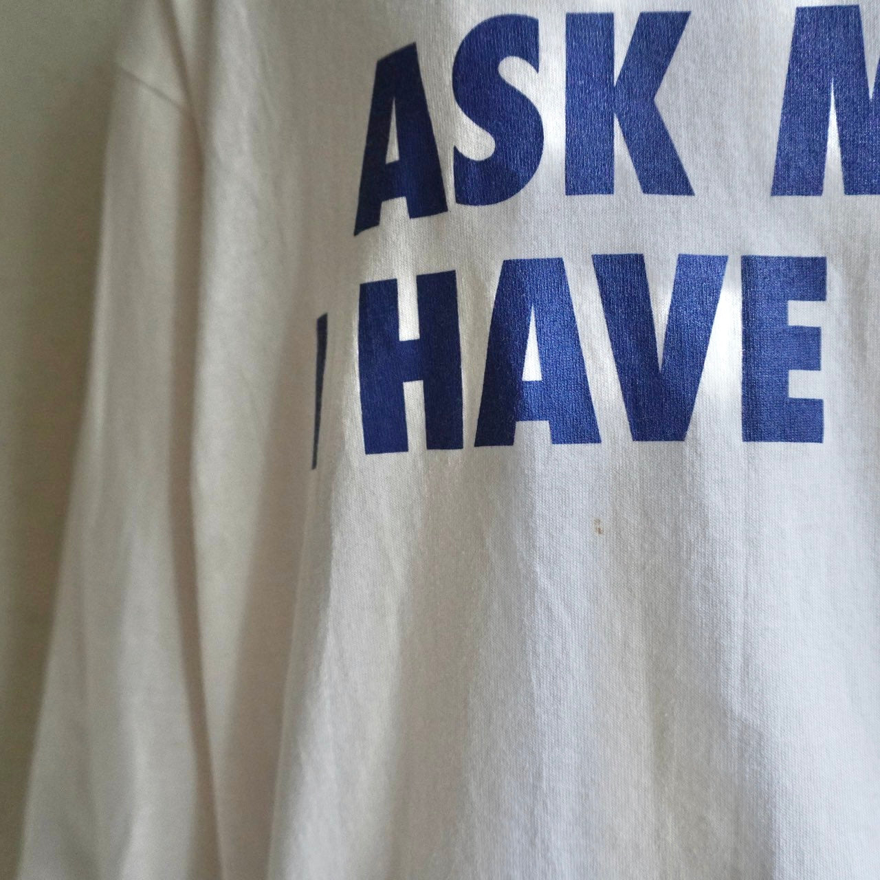 90s Printed Long Sleeves T-shirt Made in USA