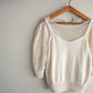 80s Hand Knit Top