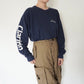 90s Long Sleeves Printed T-shirt Made in USA