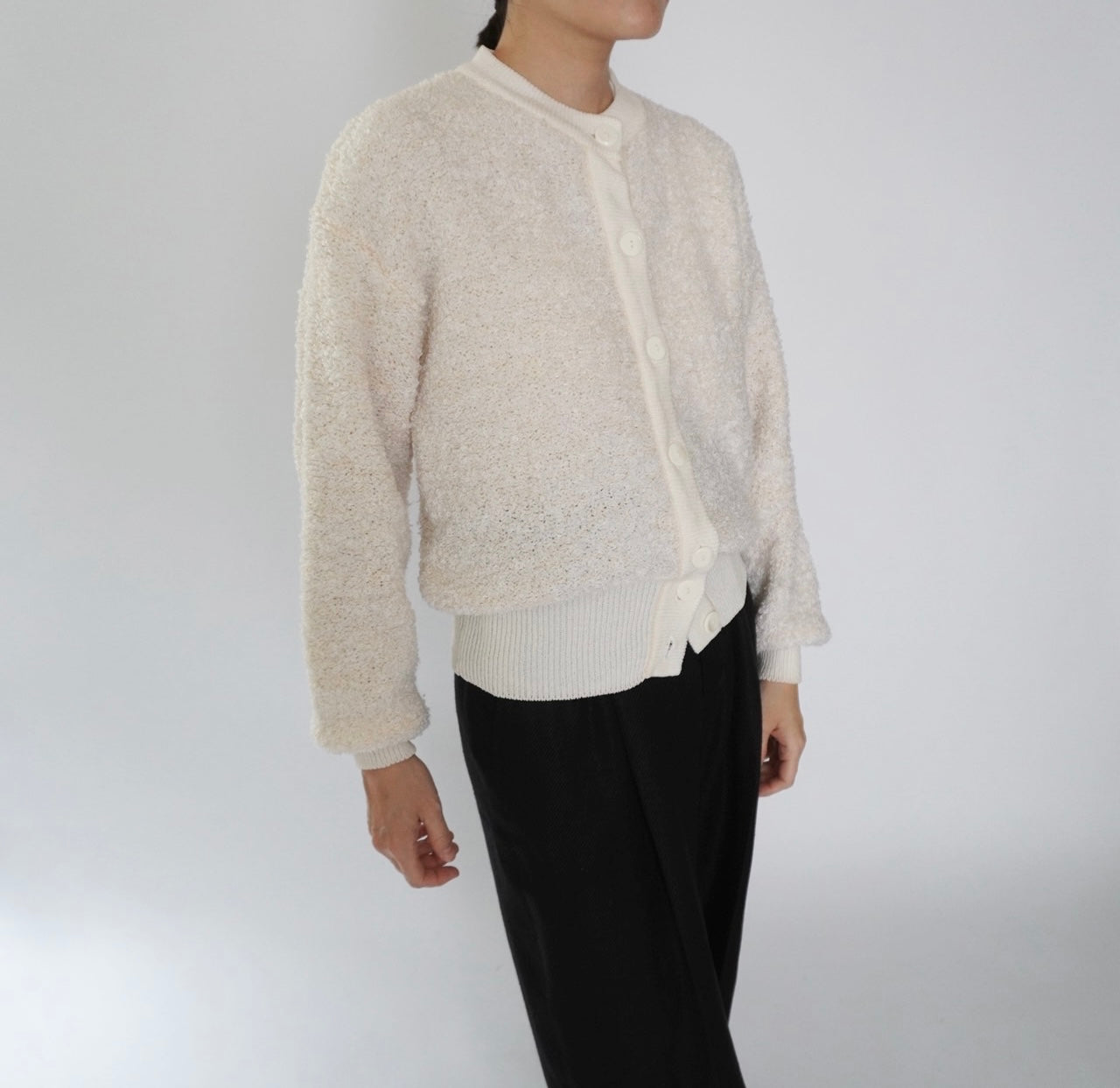 80s Design Knit Cardigan