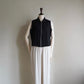 90s Sleeveless Zipped Top,Vest Made in USA
